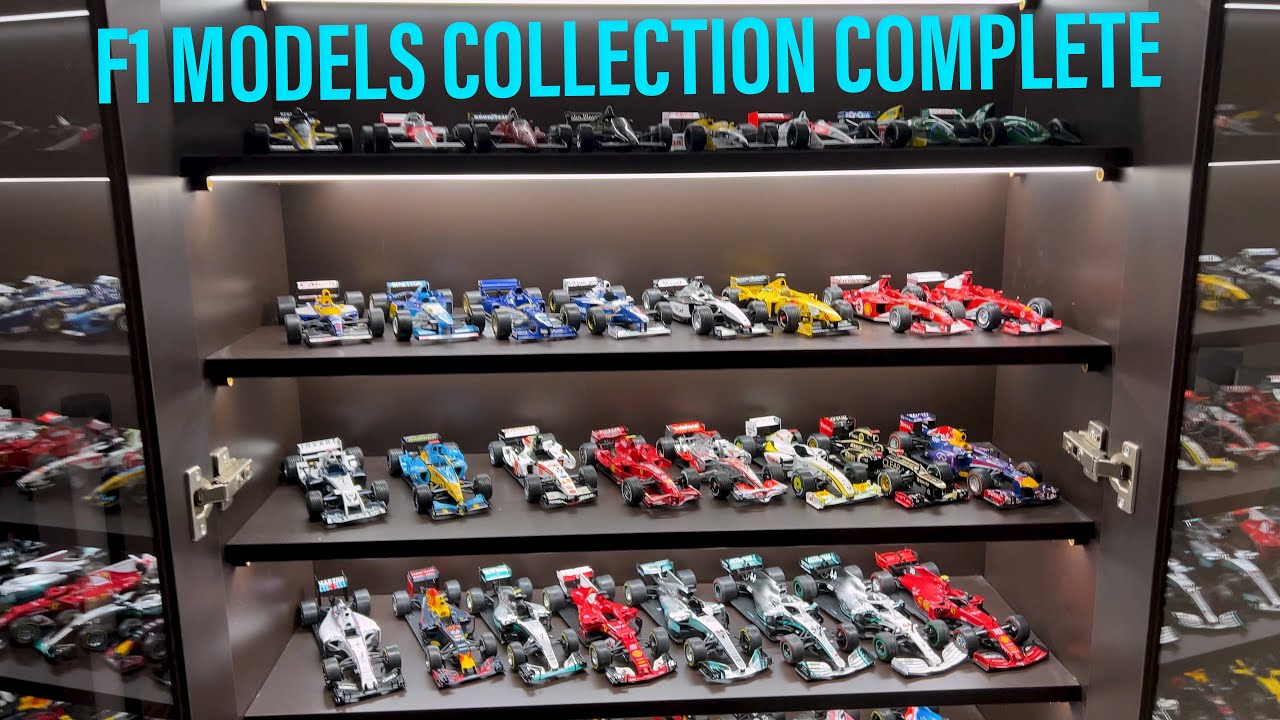 Formula 1 models 1/24 scale collection sorted by years 2024 update