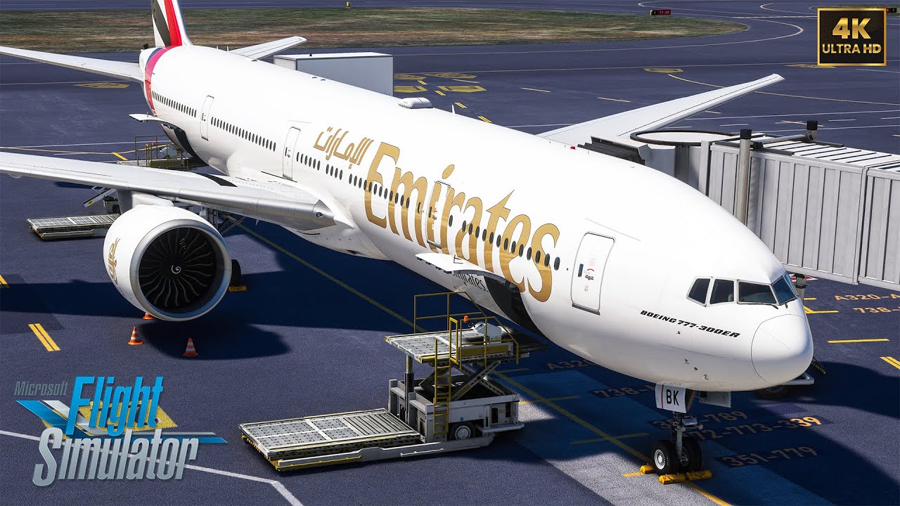 MSFS | Seychelles to Antananarivo (Madagascar) | Emirates Airlines | Boeing 777-300ER | FSIA - FMMI