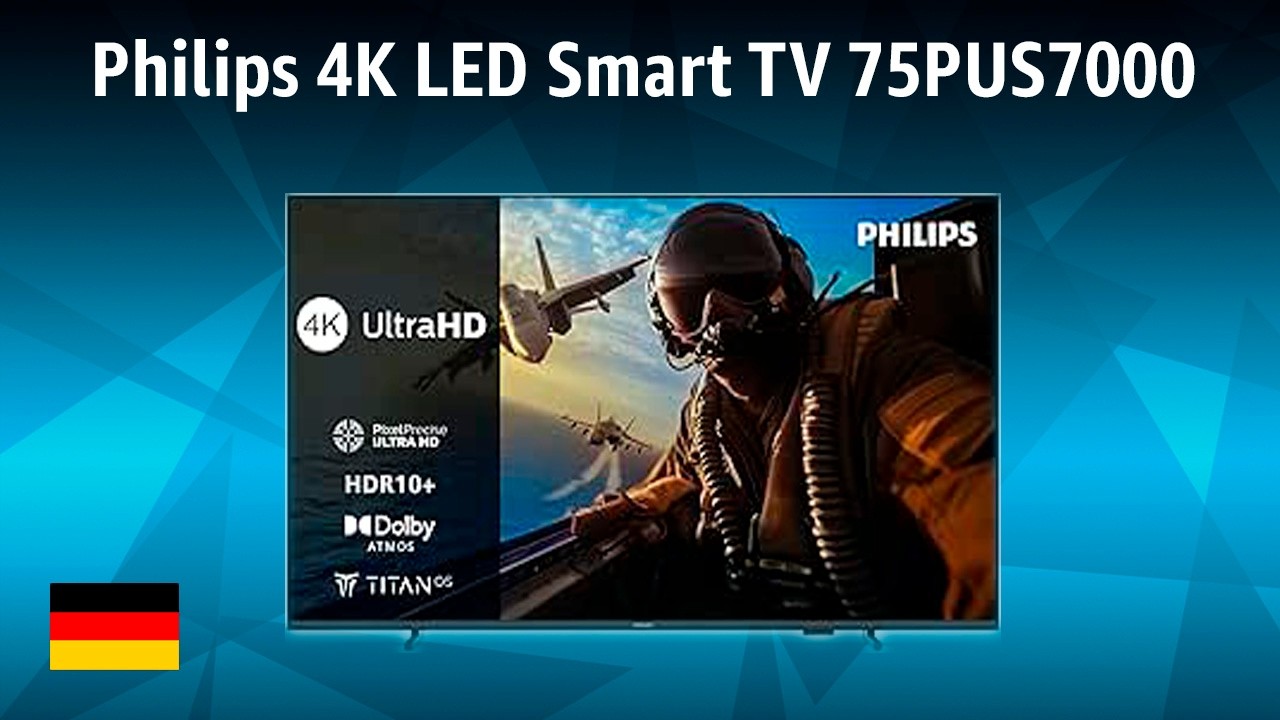 Fernseher Philips 4K LED Smart TV 75PUS7000 | TEST | Deutsch
