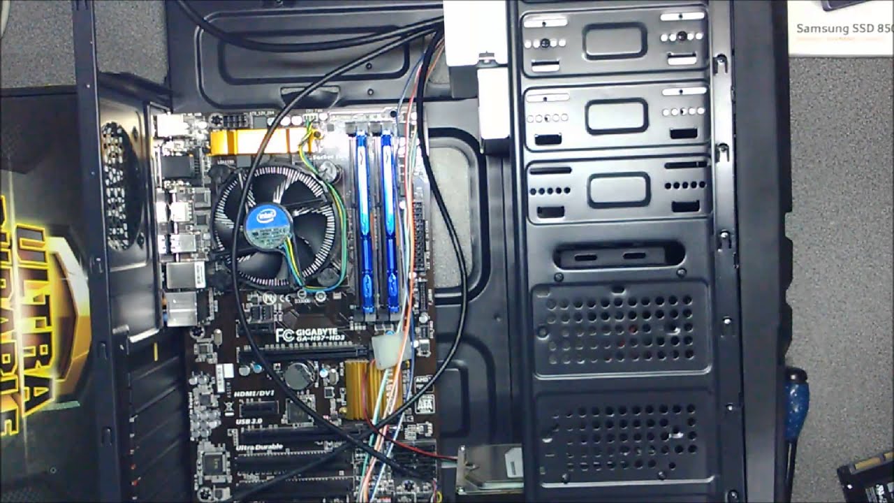 i7 4790k + GIGABYTE GA-H97-HD3 + Samsung SSD 850 EVO 250GB + Nvidia GTX 750