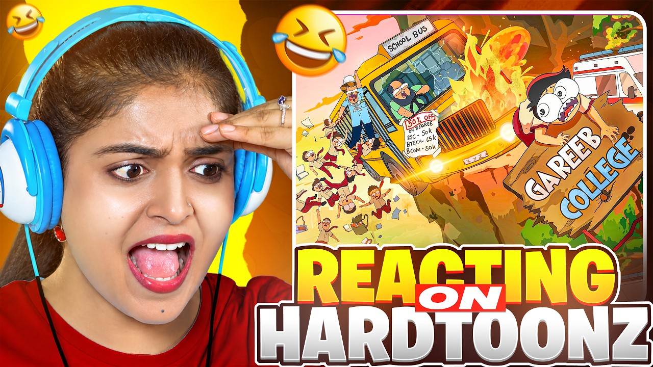 GAREEB COLLEGE 😂 by @Hardtoonz22 | Me Laughing Non-Stop! | Reaction Video
