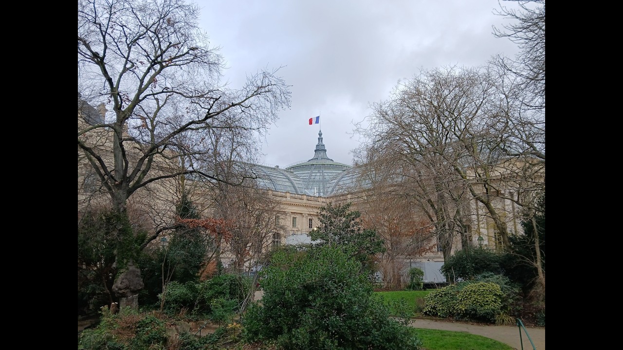 Le Grand Palais (1897) -extérieur- Paris 2026
