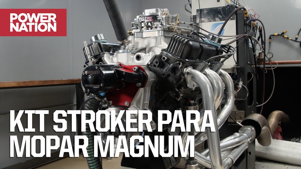 Lo que pasa cuando se Agrega Solo un Stroker Kit al Mopar Magnum de Serie