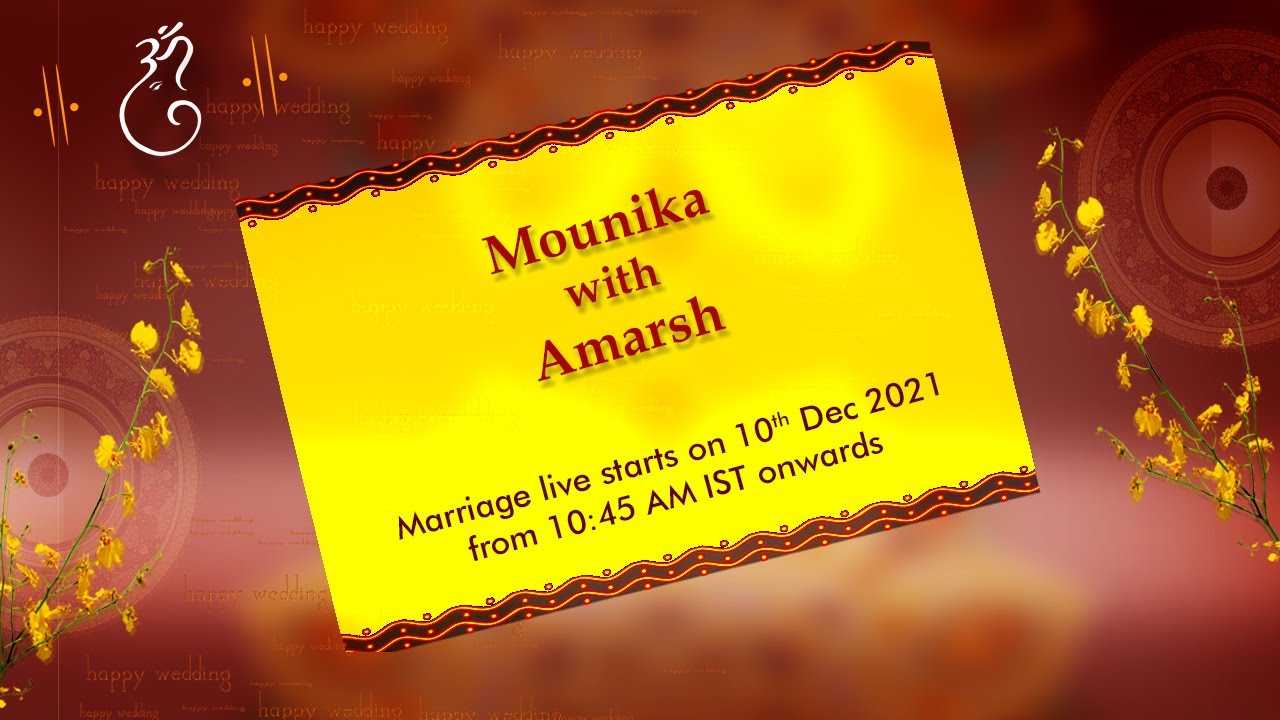 Mounika with Amarsh