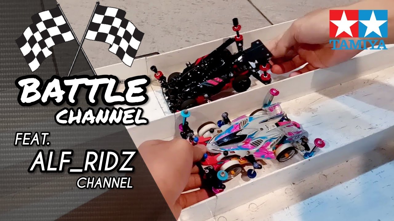 BATTLE TEST RUN ミニ四駆 | BALAP LIAR TAMIYA Feat. ALF RIDZ CHANNEL