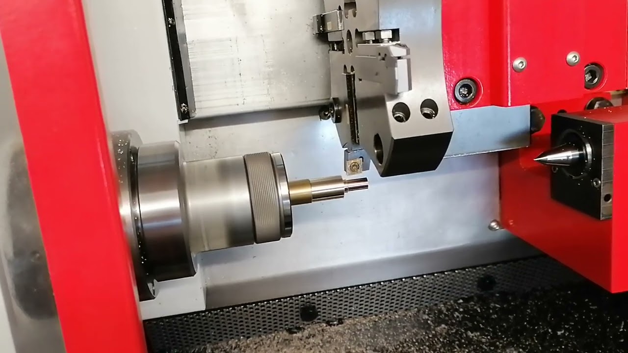 Emco Compact 6P CNC first test with tool change