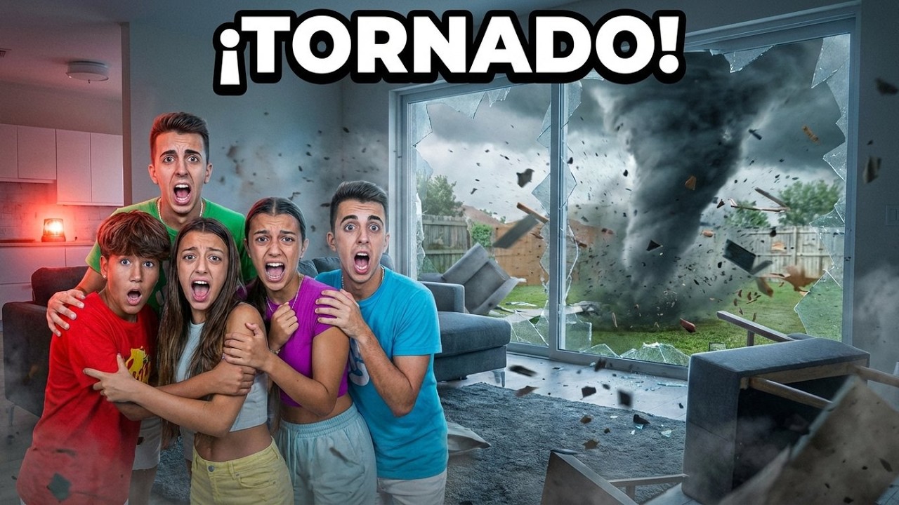 UN TORNADO IMPACTÓ NUESTRA CASA…