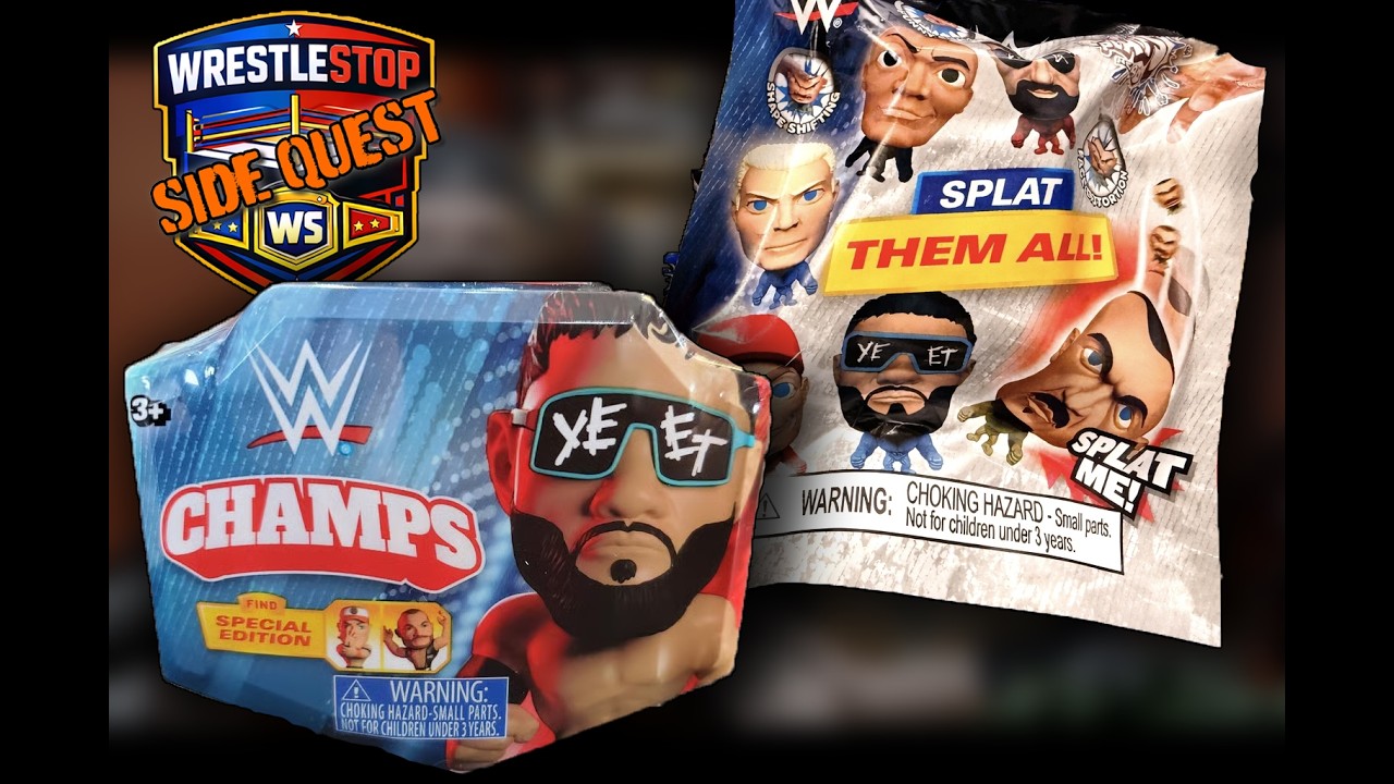 WWE Champs / WWE Splats unboxing | Wrestlestop SideQuest