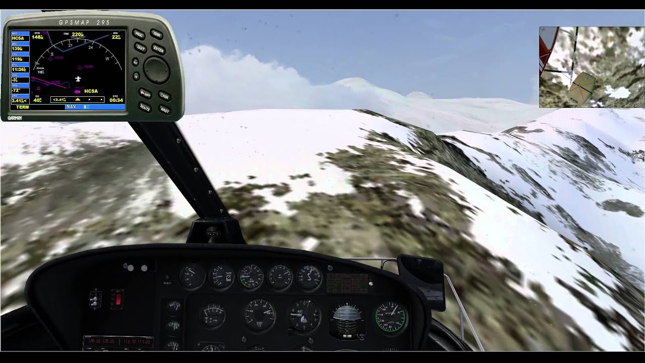 Levage de charge - AS350 B1 - FSX