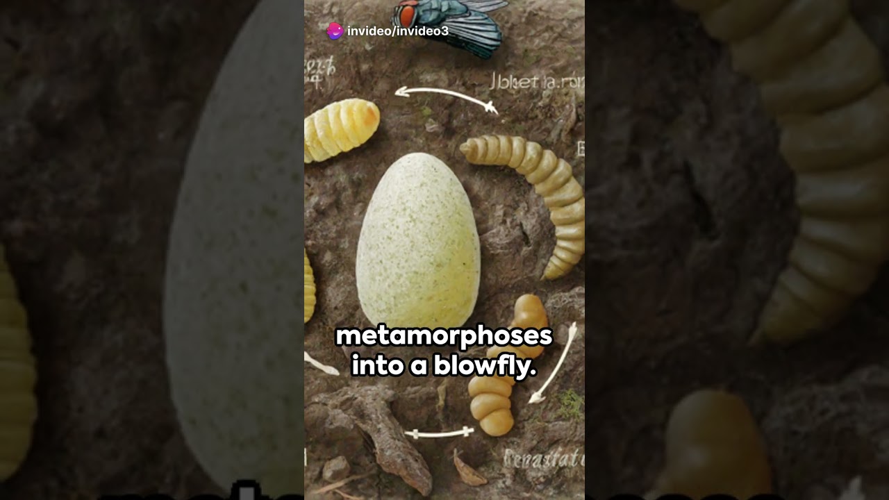 MAGGOT TO FLY: A BLOWFLY'S LIFE CYCLE