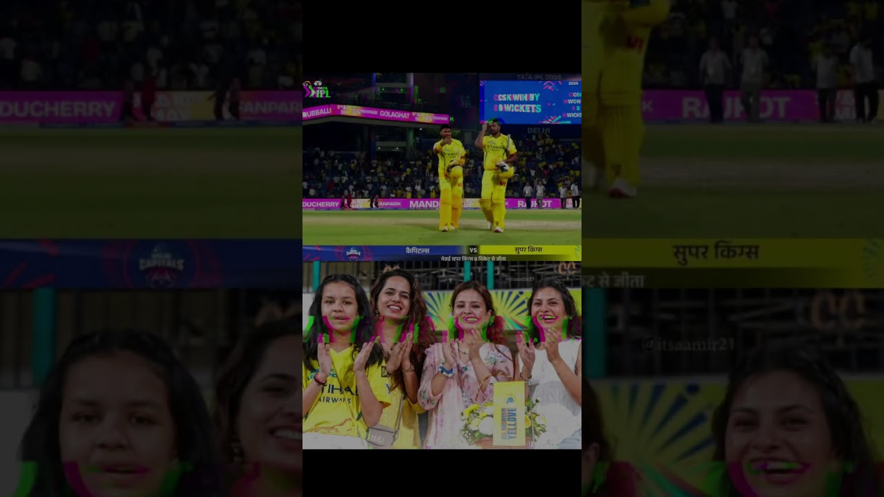 Sanju Samson&rsquo;s 87* Powers CSK to Victory | Charulatha Ramesh Celebrates in Stands