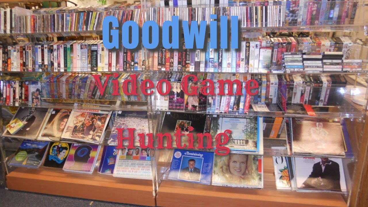 Goodwill Video Game Hunting 2019