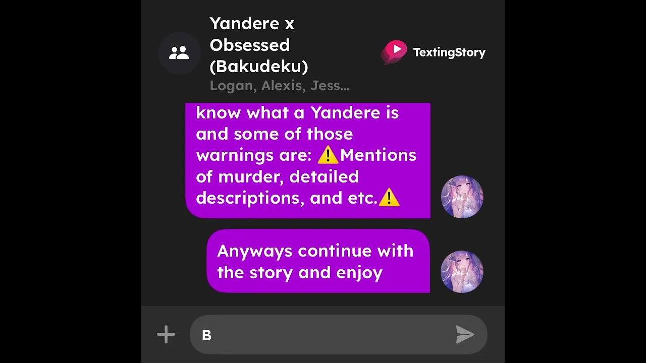 Yandere x Obsessed | Texting Story | Bakudeku | curse warning