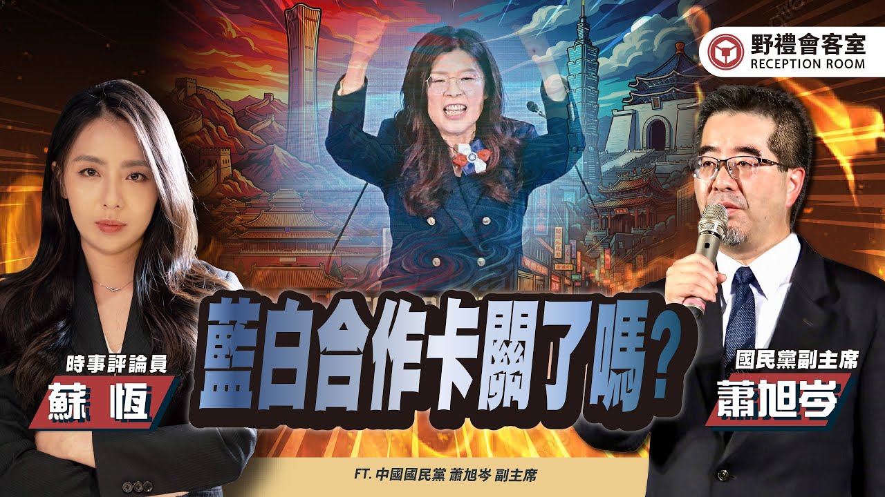 藍白合作卡關了嗎？ FT.【蕭旭岑 × 蘇恆】| 野禮會客室精華影片