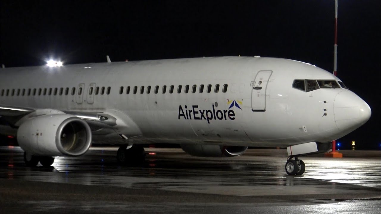 4K| AirExplore Boeing 737-8BK OM-IEX At Tampere-Pirkkala