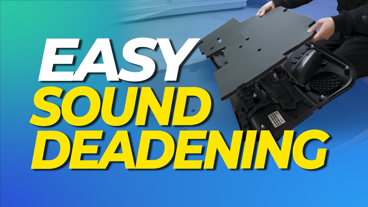 Too Much Road Noise? This Fixes EVERYTHING! | Sound Deadening