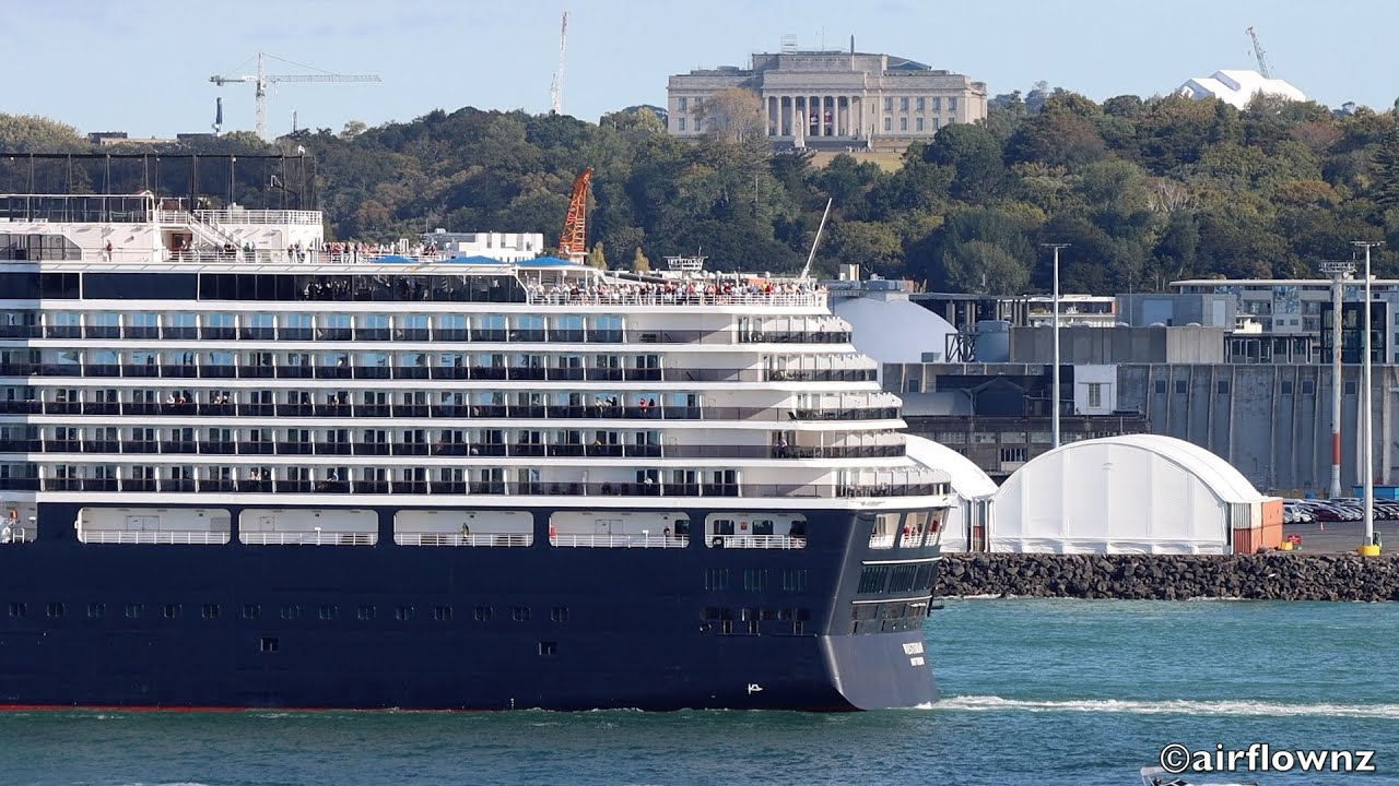 Holland America Line Cruise Ship Westerdam  Auckland - 2025.