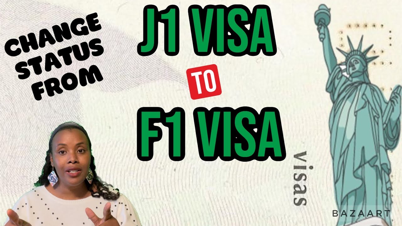 How to CHANGE STATUS FROM J1 VISA TO F1 VISA? STEP BY STEP APPLICATION GUIDE!