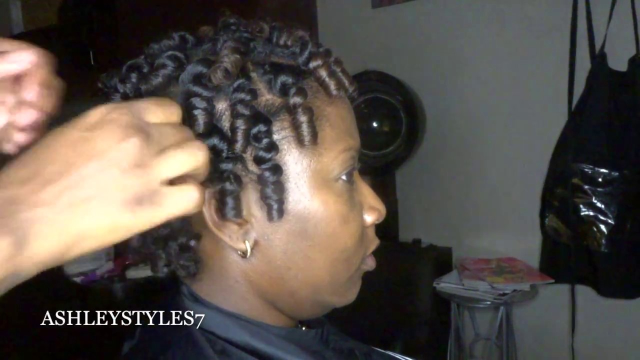 WATCH ME WORK | PERM RODS ON RELAXED HAIR