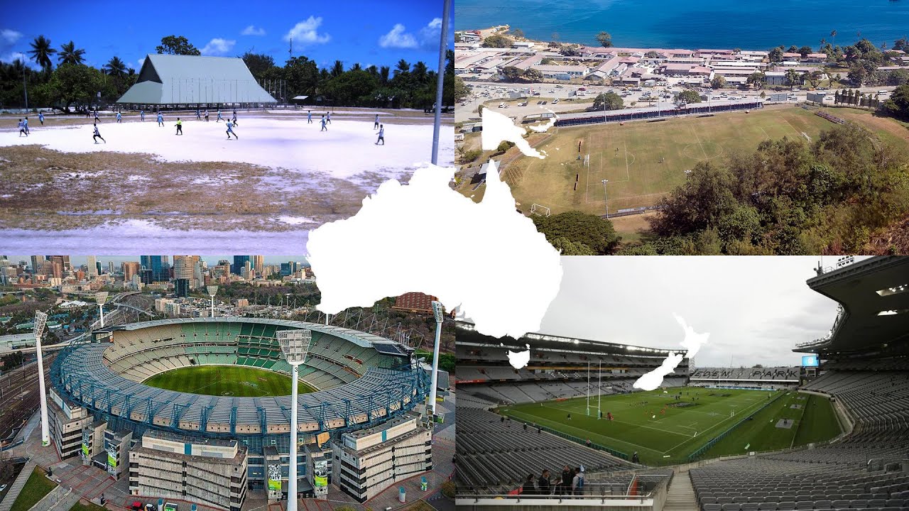 Biggest Stadium in Every Country OCEANIA