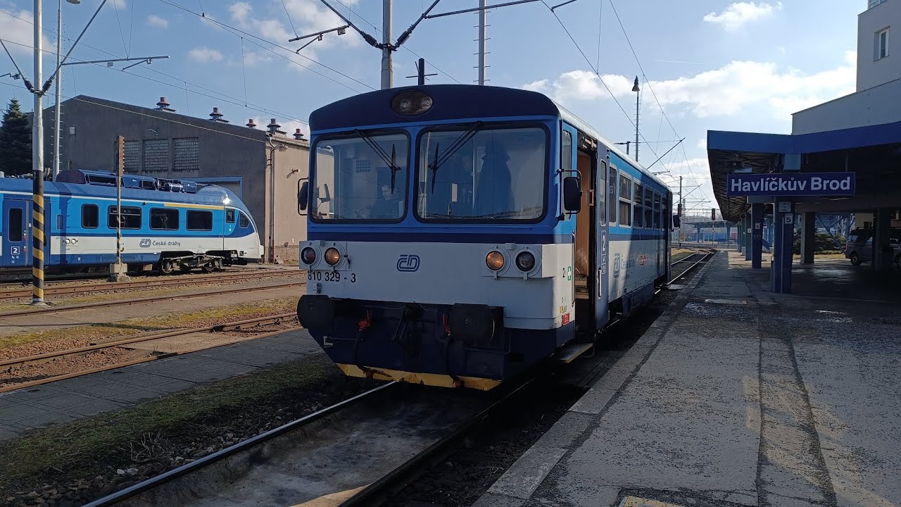 Vlaky: Havlíčkův Brod 24.2.2025
