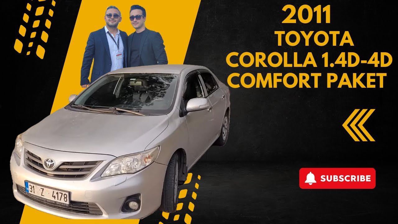 TOYOTA COROLLA 1.4D-4D COMFORT | YAKIT, 0-100 TESTİ VE TOP SPEED! 