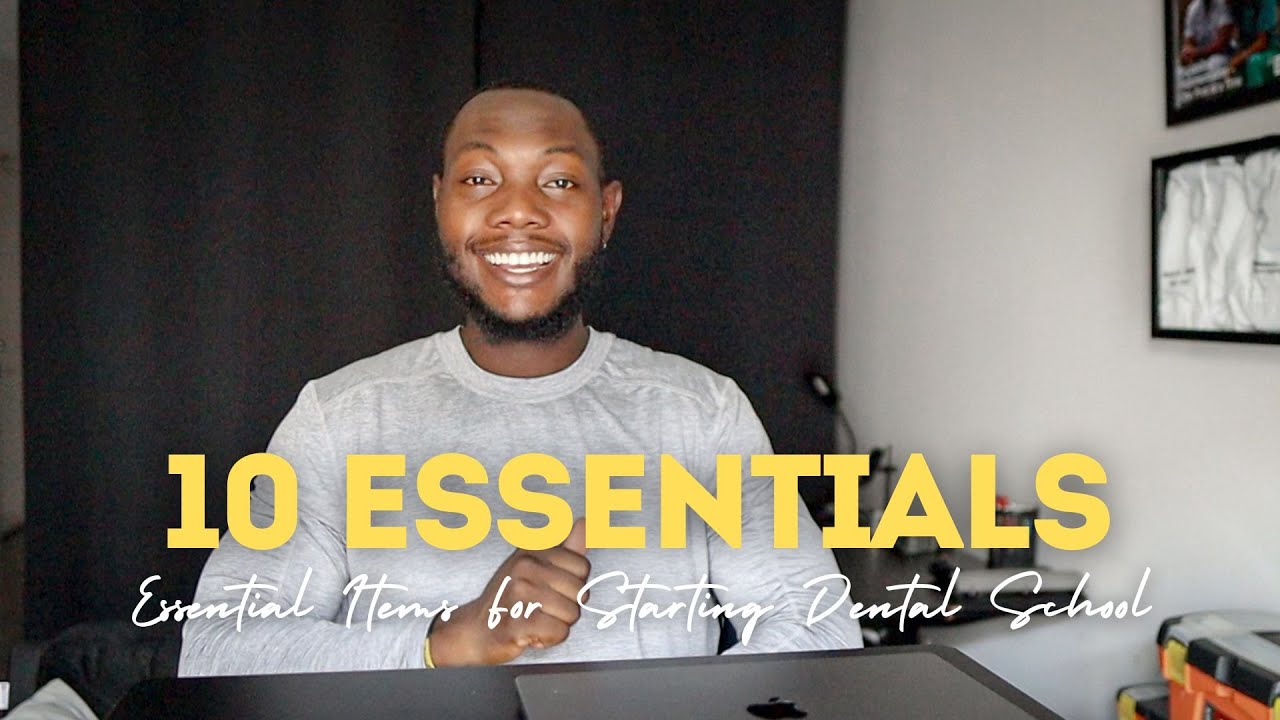 10 Essential Items For Starting Dental School!