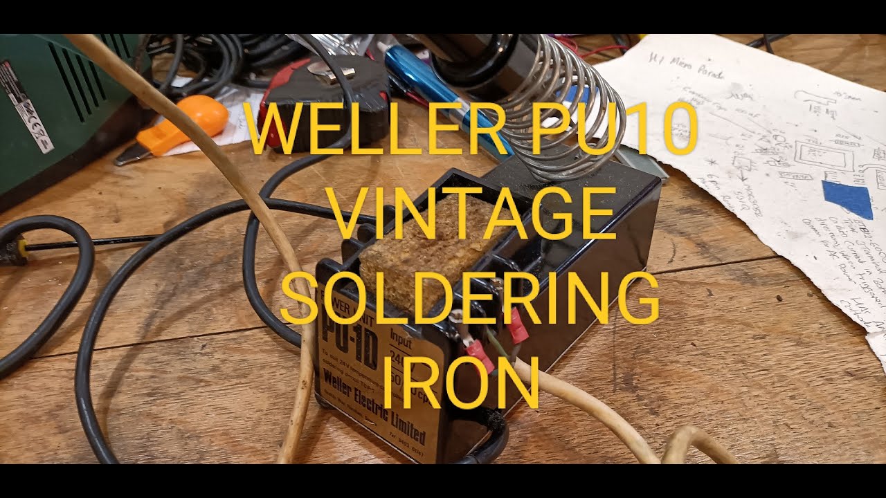 Weller PU1D Vintage Soldering Iron from way back when