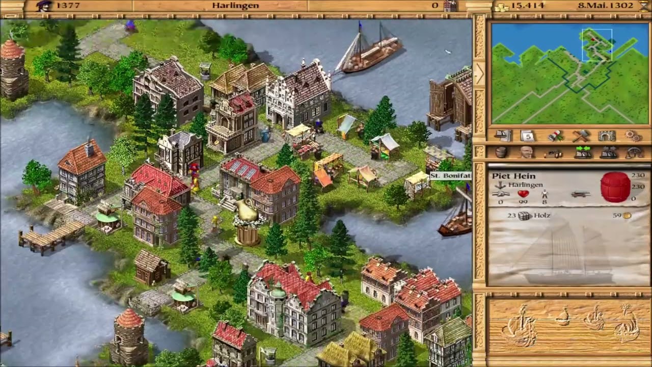 Patrizier II #40 Städte OHNE Arbitrage 072