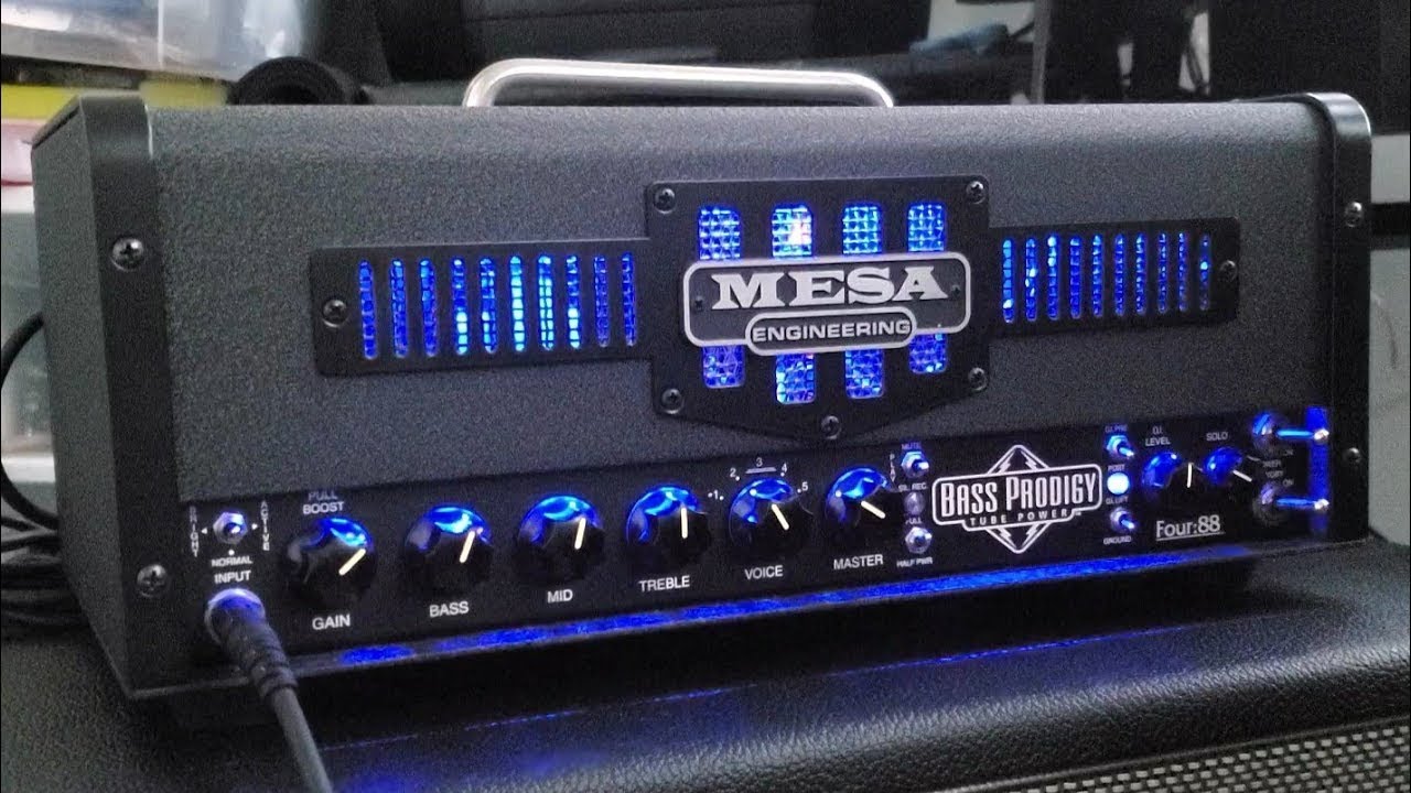 Mesa Engineering Bass Prodigy Four:88 All Tube Bass Amplifier Review & Demo