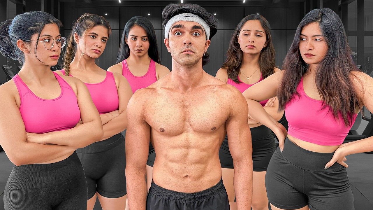5 Gym Girls vs. 3 Gym Bros : Who's Stronger ?