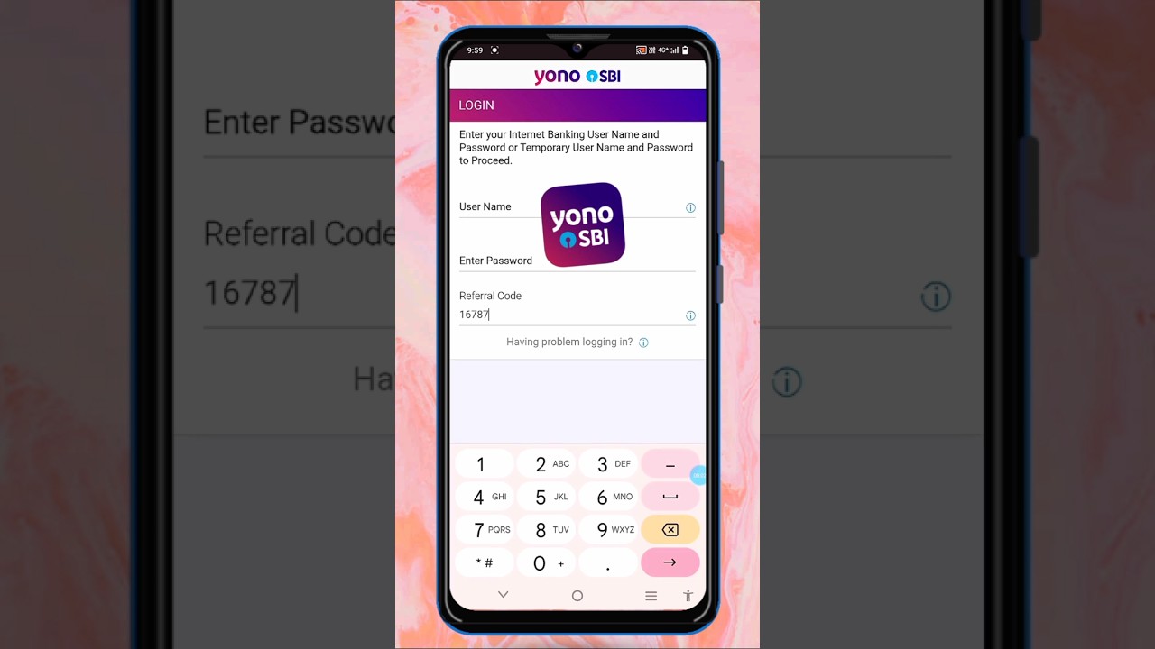yono sbi referral code || how to register yono sbi app #shorts #sbi #referralcode