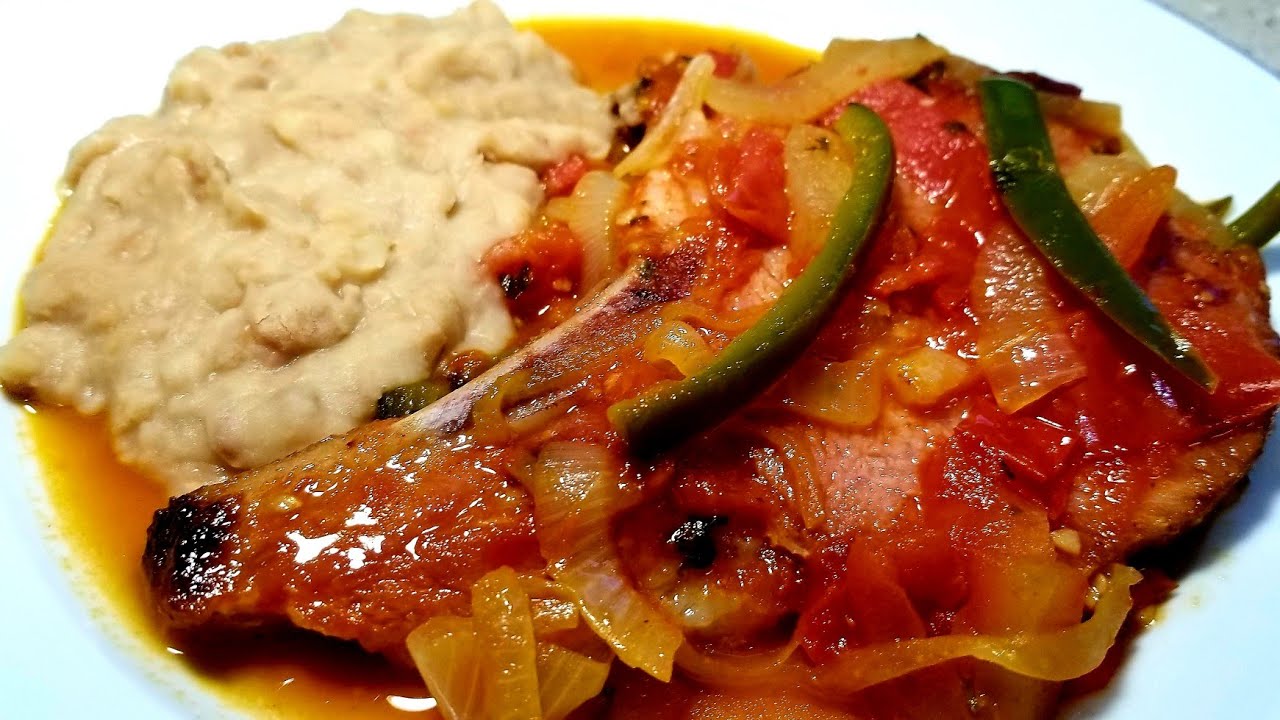 Chuletas ahumadas a la mexicana!!