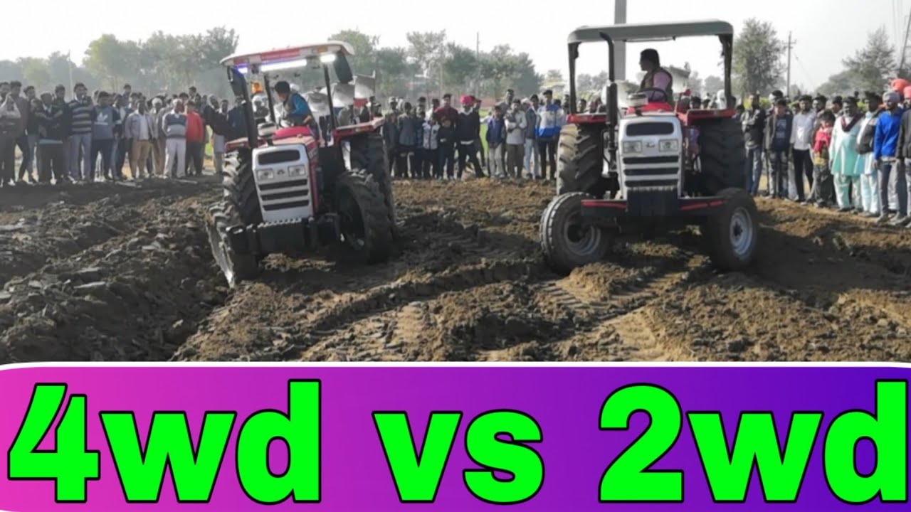 4wd 9500 4mb plough & Massey 9000 vs rotavater