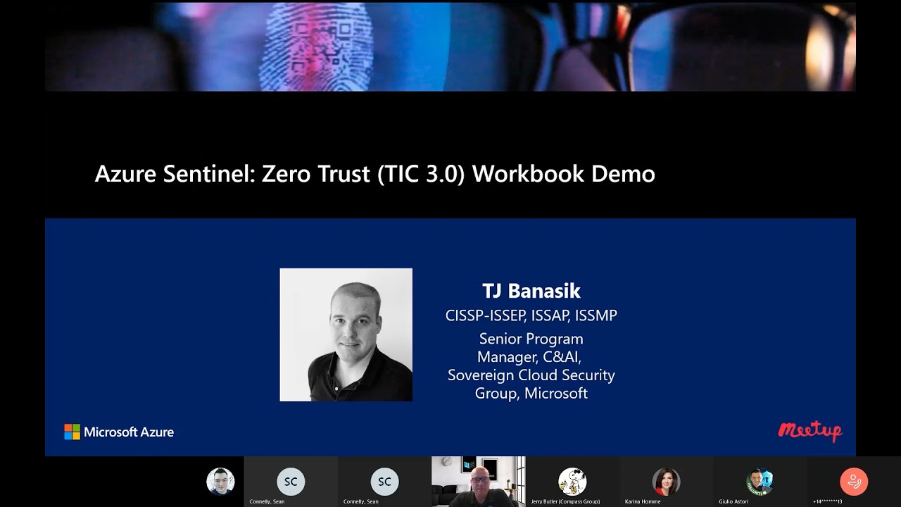 Azure Sentinel: Zero Trust (TIC 3.0) Workbook Demo | Azure Gov User Community