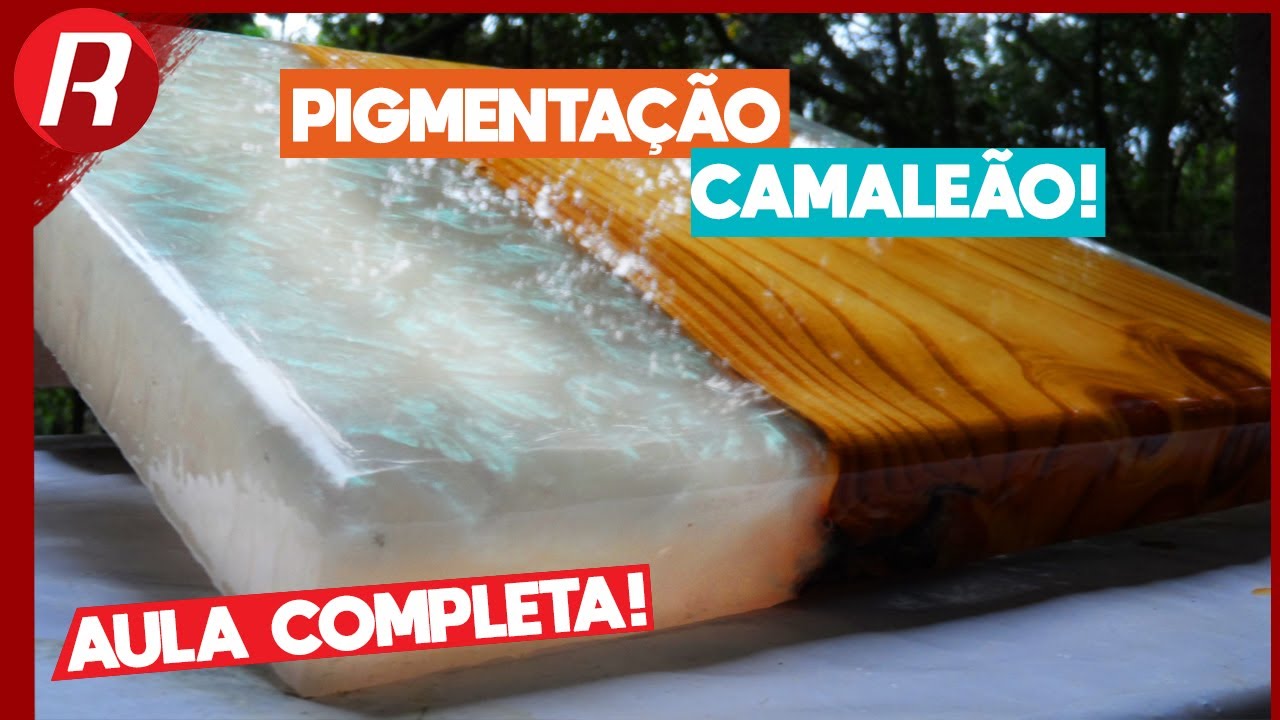Como fazer sua primeira RIVER TABLE - (SEM CORTES) A MESA mais SIMPLES de fazer com resina Epoxi
