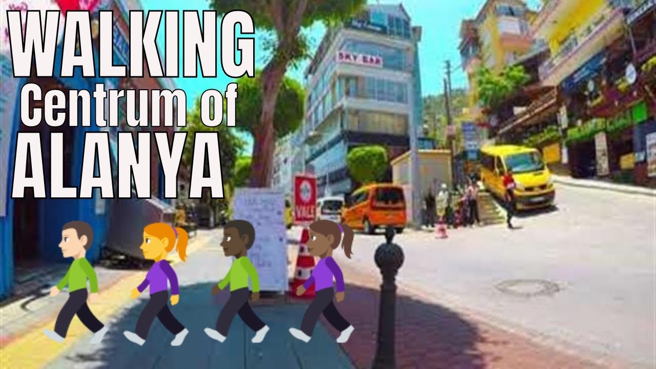 Walking around centrum of Alanya