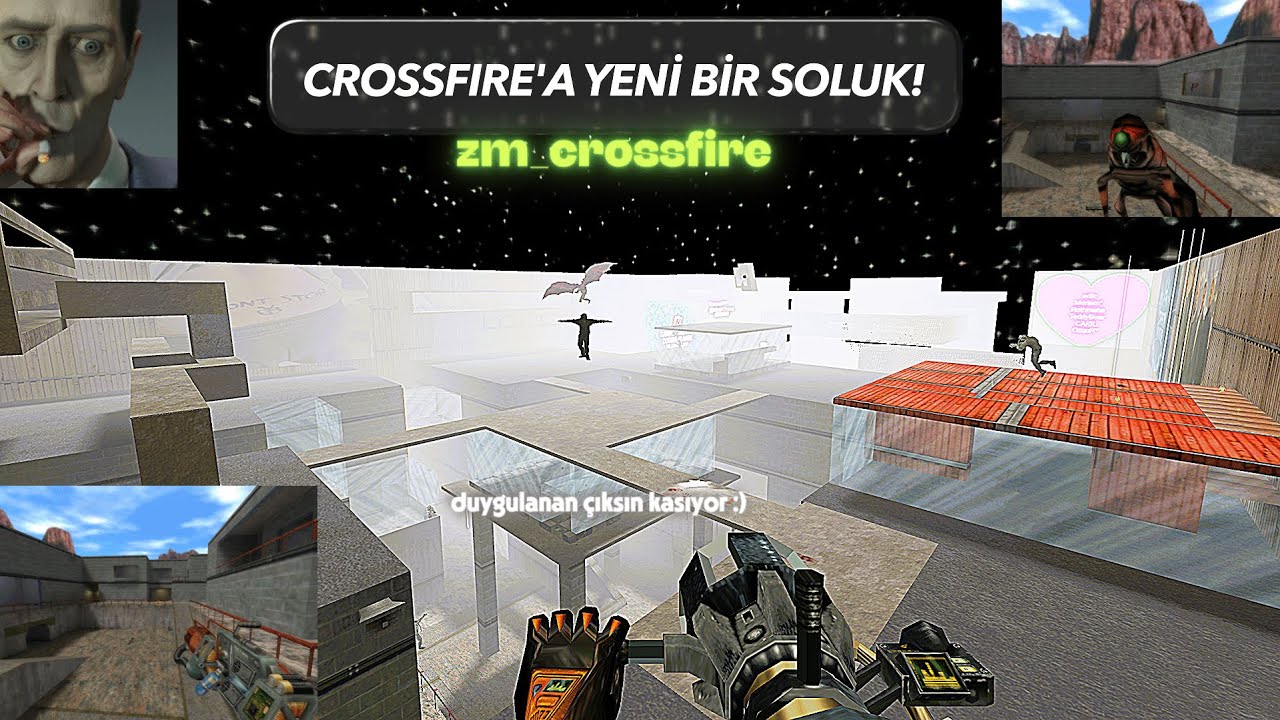 SİZ HALF LIFE 3 BEKLERSİNİZ AMA MEZARINIZA CROSSFIRE GELİR🧟&zwj;♂️ / CS 1.6 Zombie Plague - zm_crossfire