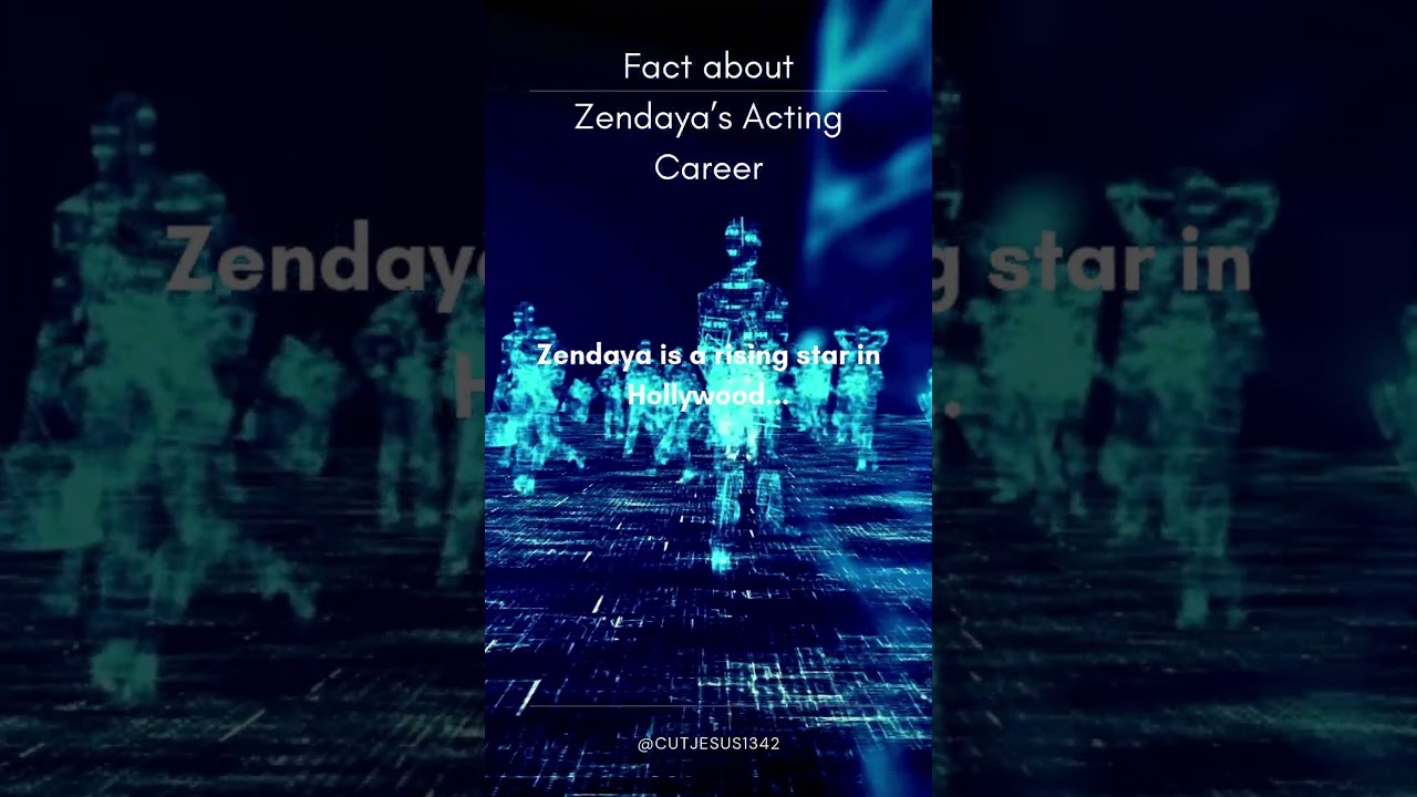 Fact about Zendaya #facts #love #psychologyfacts #music #psychology