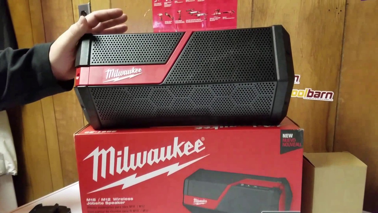 Milwaukee M18 / M12 Bluetooth Jobsite Speaker Review (2891-20)