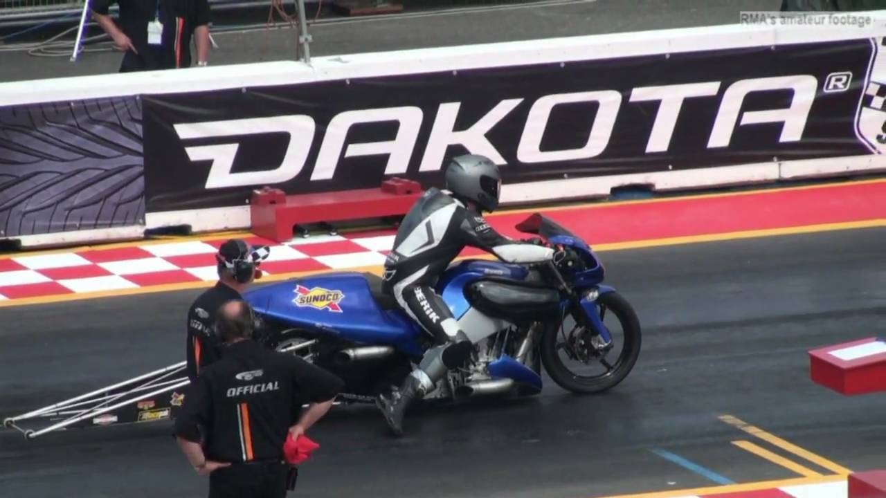 Drag Racing 2010 - Super Twin TopGas - Qualy #1 - NitrOlympX Hockenheim