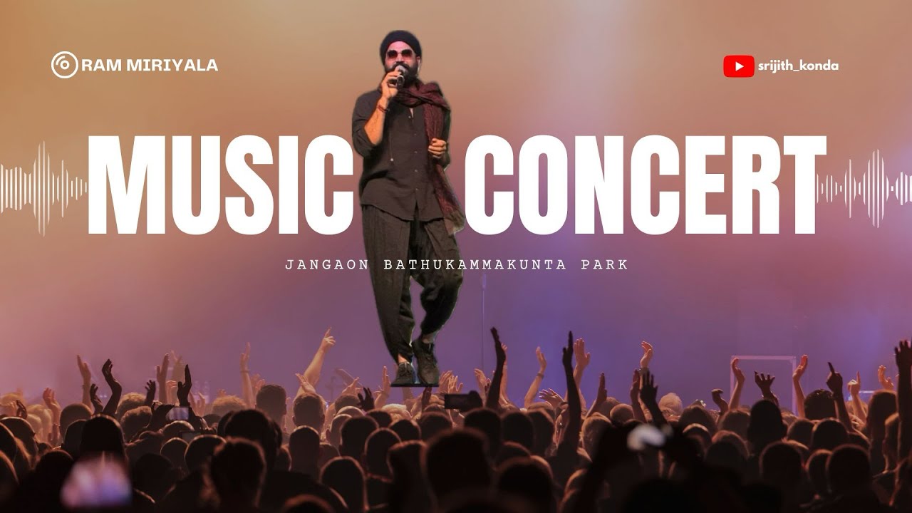 Ram miriyala live concert | jangaon bathukammakunta @RamMiriyalaOfficial #rammiriyala #liveconcert 