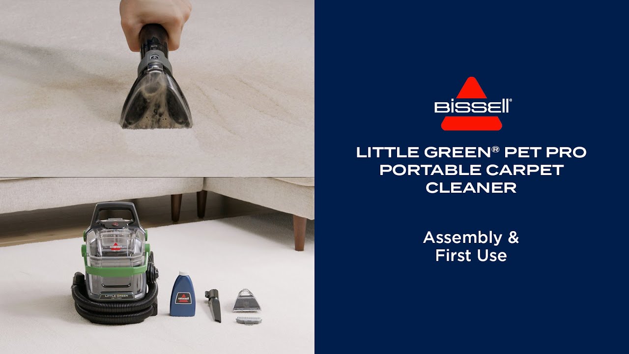 Assembly & How To Use | Little Green&reg; Pet Pro Portable Carpet Cleaner