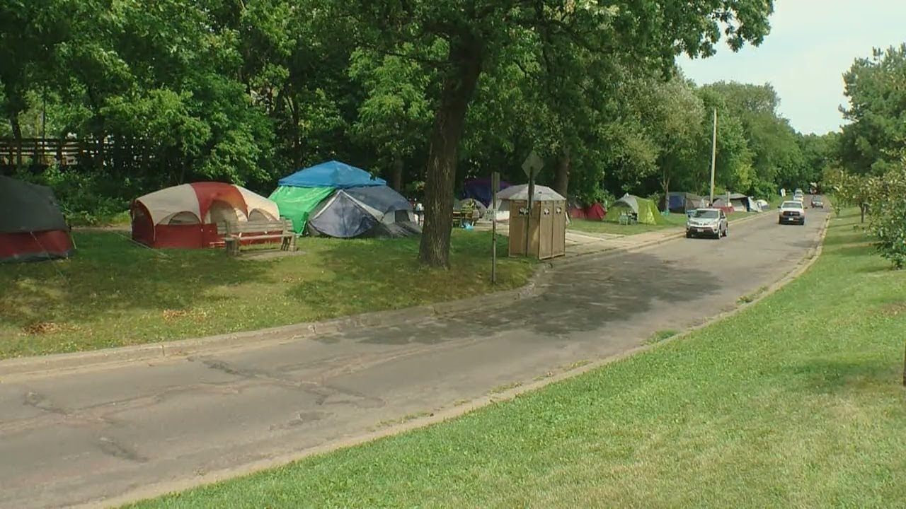 Homeless Encampments Grow In Loring Park And Lake Harriet