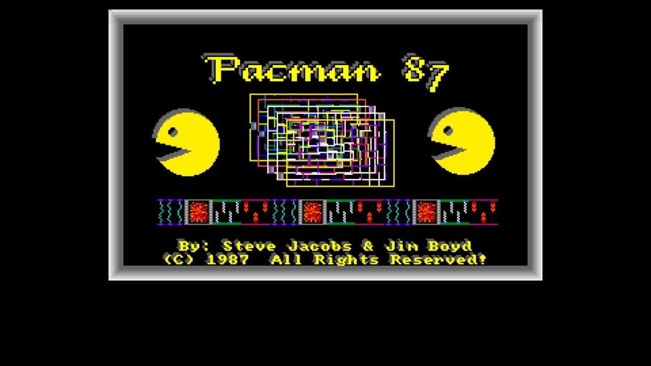 Pacman 87 (1987) from Steve Jacobs and Jim Boyd on the Amiga (with sound)