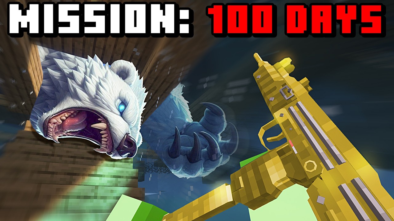 Surviving On a RAFT With Minecraft's Most Disturbing Mods For 100 Days