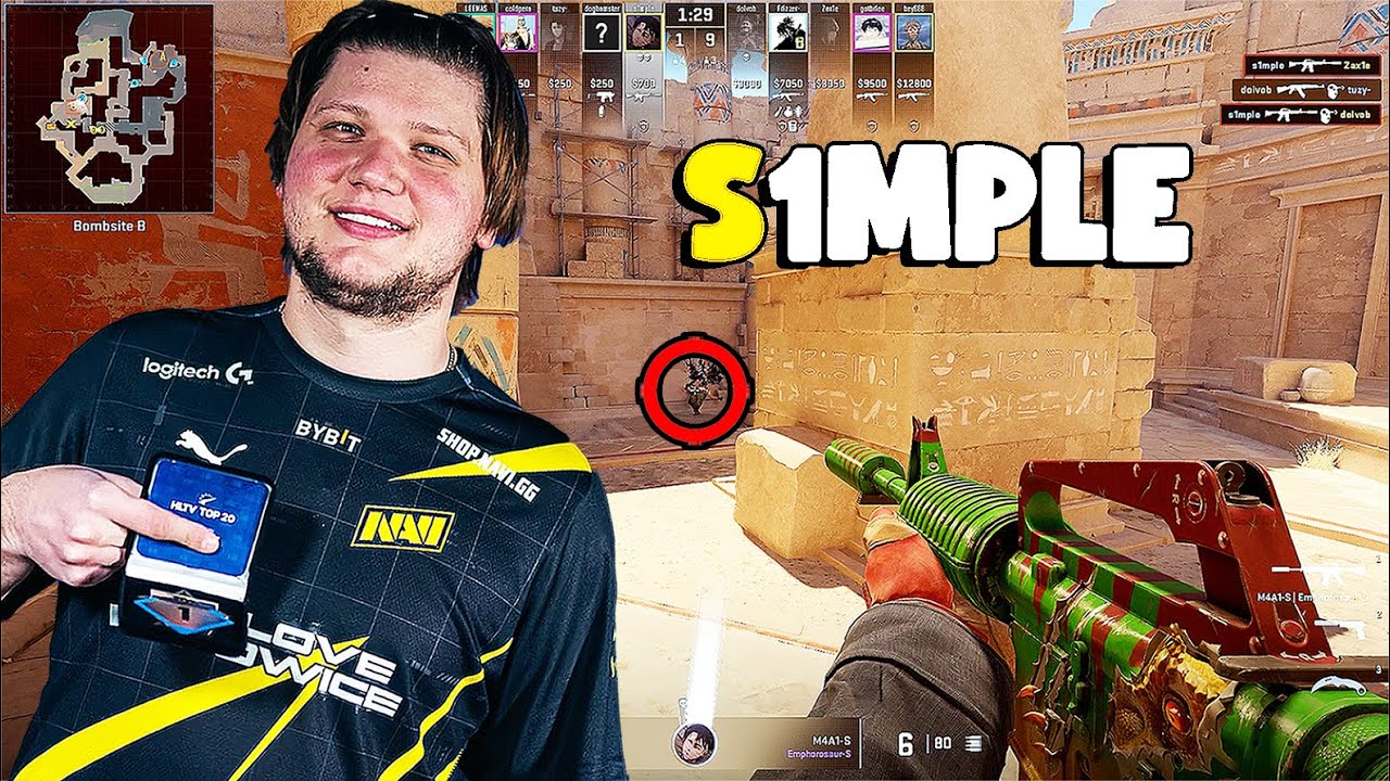 S1MPLE CS2 POV FACEIT ANUBIS 