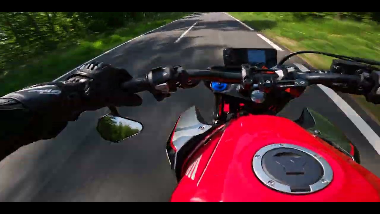 [4K] Ride through the hills | POV | Honda CB500F + MIVV GP PRO