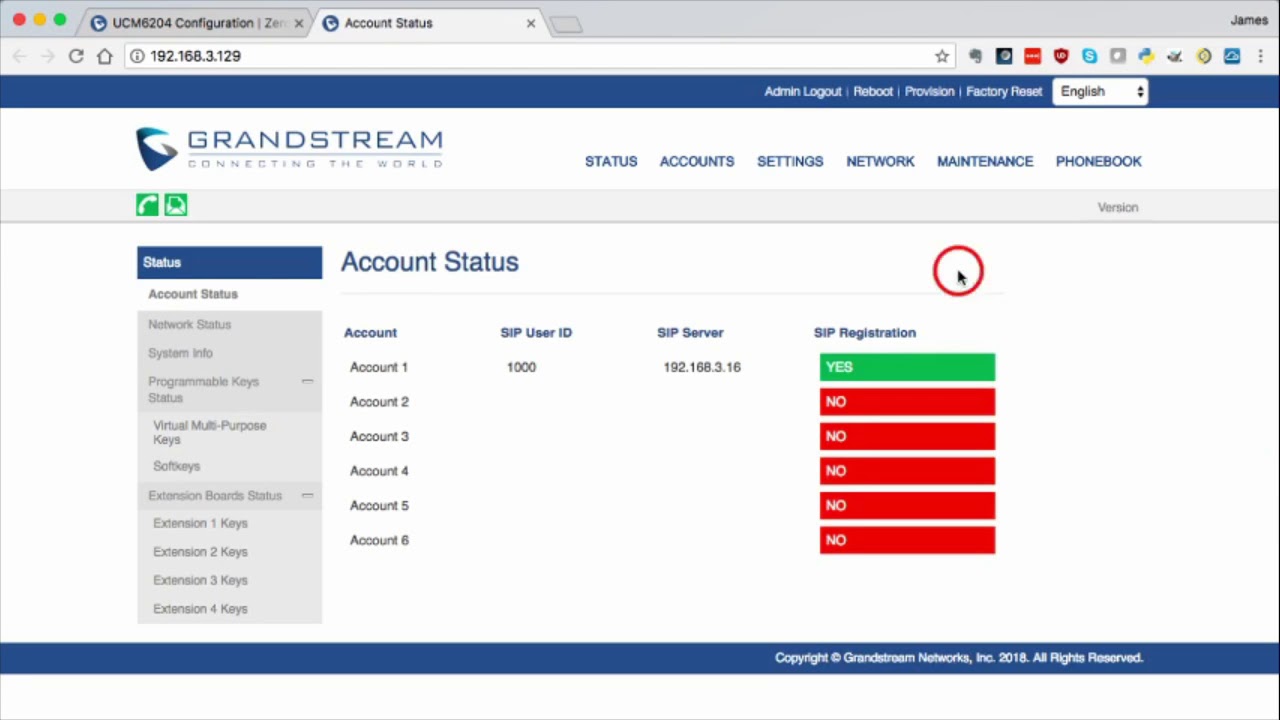 Emulating Key System Functionality Grandstream UCM