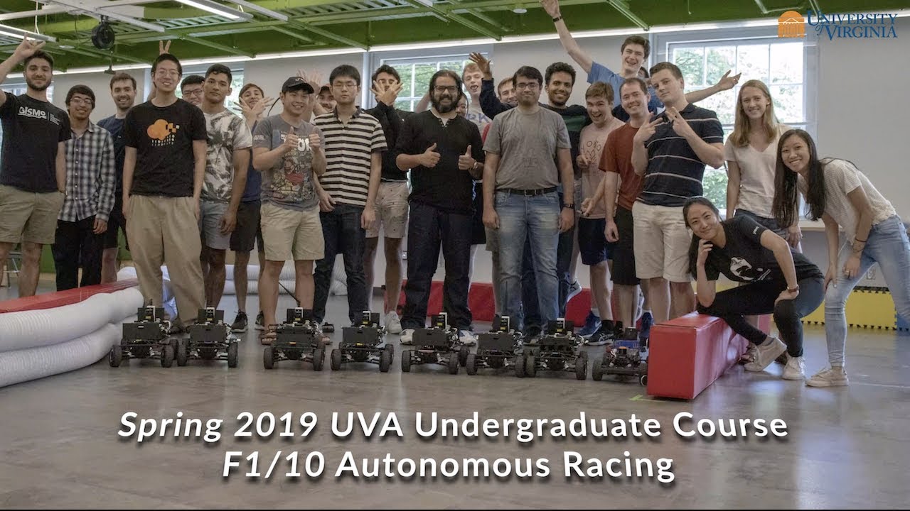 F1/10 Undergraduate Course at UVA [Spring 2019]